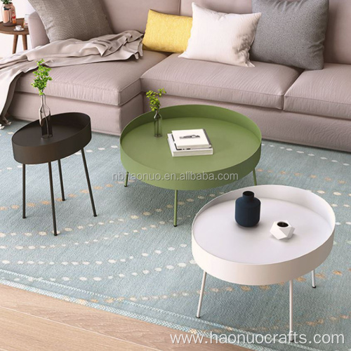 Custom Small Round Tea Table For Living Room